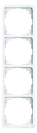 Jung 5584WW Rahmen 4fach CD alpinweiß