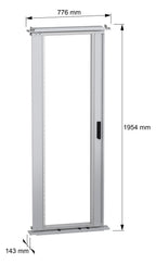 Schneider NSYRSWC40 SF/SM 19z-Rahmen schwenkbar 2000x800mm 40M