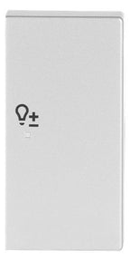 BJ 6234-22-83 Wippe rechts 2-fach Dimmer Busch-free@home alusilber