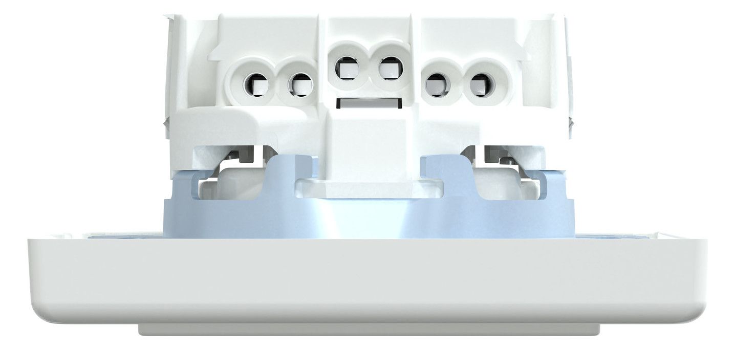 Mert MEG 2401-1425 SCHUKO-Steckdose SK volle Platte aktivweiß glänz. M-SMART