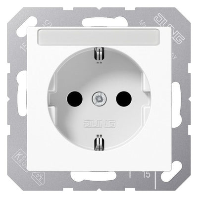 Jung A 1520 BFKINA WW SCHUKO-Steckdose 16A 250V Berührungs.- schutz SF bruchs.