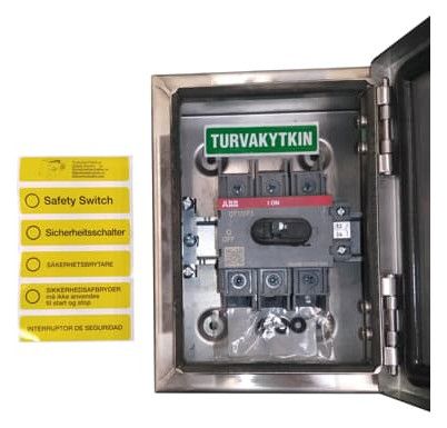 ABB OTR63T3B Sicherheitsschalter 3p 30 kW 400V m.schwarzem 1SCA022572R0410