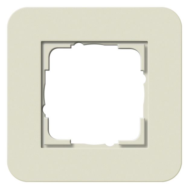 GIRA 0211427 Abdeckrahmen 1fach E3 Sand/Anthrazit Soft-Touch