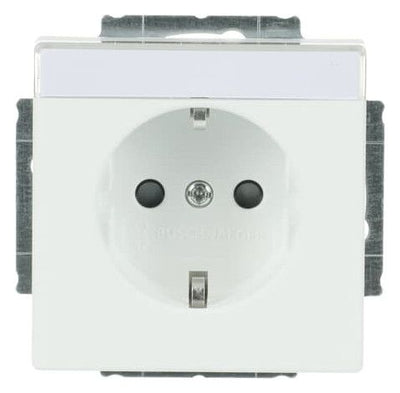 BJ 20 EUCNB-884 SCHUKO Steckdosen Einsatz studioweiß matt future linear