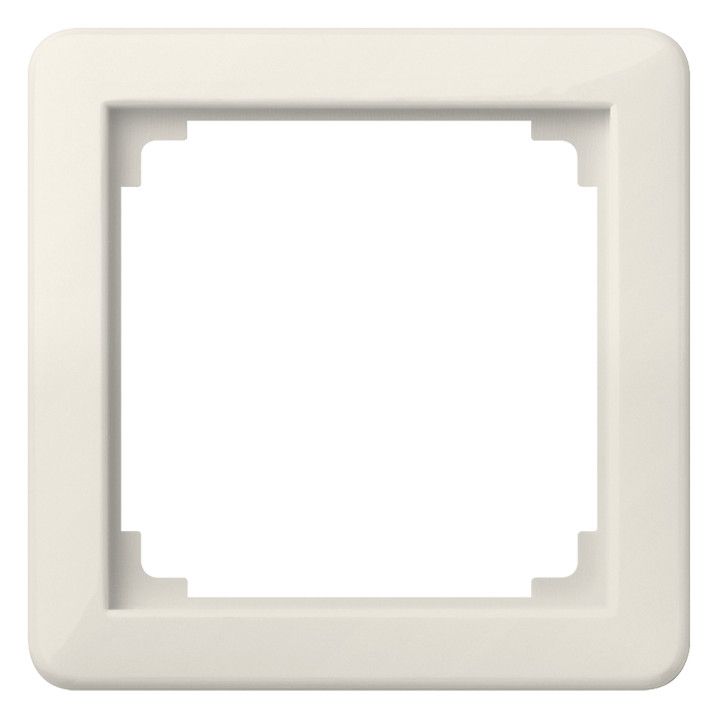 Jung 590ZA Zwischenrahmen z.Montage v.Ackermann RJ45 WAEG.. CD weiß