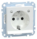 Mert MEG 2304-0325 SCHUKO-Steckdose BRS m.Lichtausl.+LED StK aktivweiß gl.Sys.M