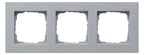 GIRA 0213255 Abdeckrahmen 3fach flach E2 Farbe Alu