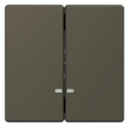 Mert MEG 3420-6052 Doppelwippe Kontroll fenster Mocca metallic
