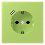 Jung LC1520-18C221 SCHUKO-Steckd.m.USB Typ C LC32052