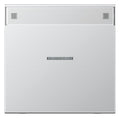 Jung AL2990NAKO5 Wippe Schriftfeld Lichtleiter LS Aluminium