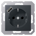 Jung A1520-18AANM SCHUKOsteckdose m.USB Typ A
