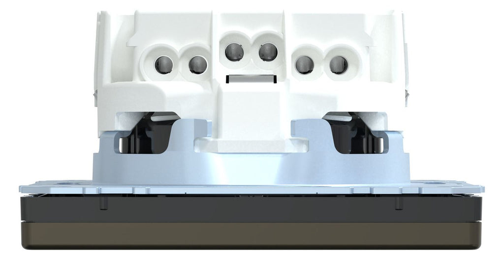 Mert MEG 2301-6052 SCHUKO-Steckdose Steckklemme Moccametallic