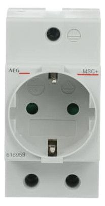 AEG GE MSC+ Steckdose n.SCHUKO-Norm m.integrer 2CSM616959R0721