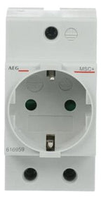 AEG GE MSC+ Steckdose n.SCHUKO-Norm m.integrer 2CSM616959R0721