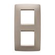 GEWISS GW16124TC Abdeckrahmen ONE International 2+2M vert. 71mm Hanf