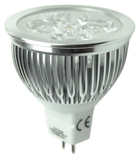 S&H 30838 LED MR16 4SMD Ø50x54mm dimmbar GU5,3 13,5-24VAC/DC 3,6W 250Lm 2850K