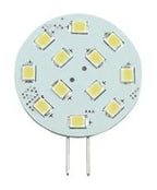 S&H 31126 LED-Leuchtmittel 12er SMD Modul Ø 30mm G4 10-30VDC 10-18VAC 2W