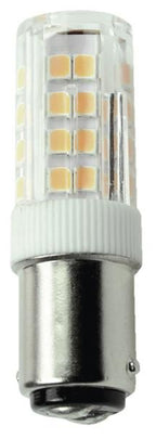 S&H 31134 LED-Röhrenlampe 15,5x52,5mm B15d 90-265AC/90-269VDC 3W 2700K klar