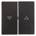 Berker 16256086 Wippe m.Aufdruck Symbol Pfeil Q.1/Q.3 anthrazit samt