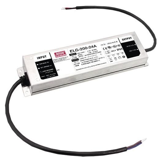 S&H 55044 LED-Trafo 244x71x37,5mm DALI 24VDC max.201,6W IP67 ELG-200-24DA-3Y