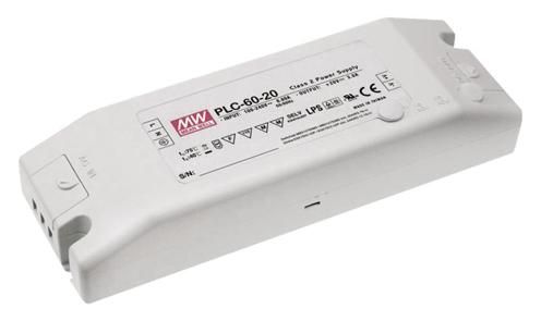S&H 55046 LED-Trafo 181,5x62x35mm 90-264VAC/27VDC max.62,1W PLC-60-27