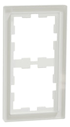 Mert MEG 4020-6520 D-Life Glas Rahmen 2fach Kristallweiß