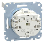 Mert MEG 2312-0319 SCHUKO-Steckdose BRS Klappd.+Schriftf. StK polarweiß gl.S.M