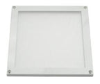 S&H 90172 LED Aufbau Panel Quadrat 100x100x5mm 12-14VDC 3W/828 140Lm 100°