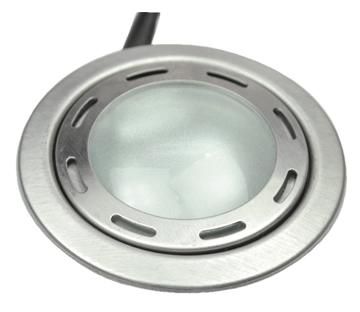 S&H 90059 LED-Downlight Ø71mm EinbauØ62mm 12VAV/DC chrom f.G4 bis 30mm