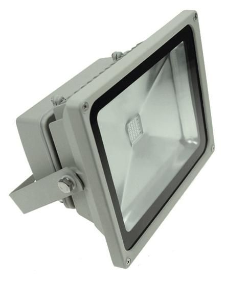 S&H 90259 LED Displaystrahler 225x185x130mm 35W rt/blau IP65