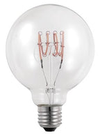 S&H 38169 LED Globe Filament Flex Transversal 95mm E27 4,5W 190Lm 2200K
