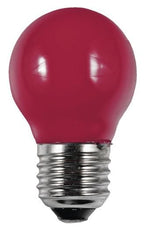 S&H 38213 LED Tropfenform Filament 45x75mm E27 220-240V 1W 12Lm rot 360°