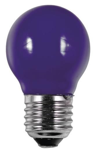 S&H 38227 LED Tropfenform Filament 45x75mm E27 220-240V 1W 5Lm blau 360°
