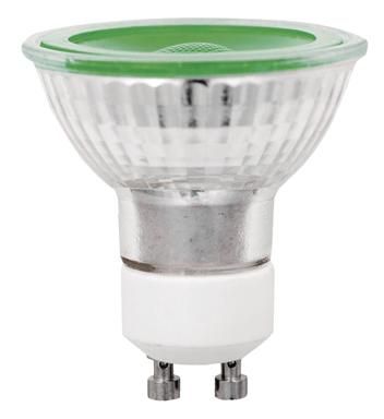 S&H 38271 LED Reflampe PAR16 50x54mm GU10 220-240V 5W 55Lm gn 38° dimmbar