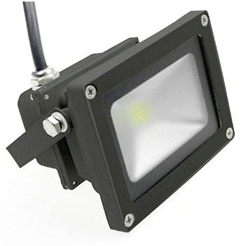 S&H 39296 LED Displaystr.115x85x100mm 100-240VAC 7W 120°blau (450-470nm)