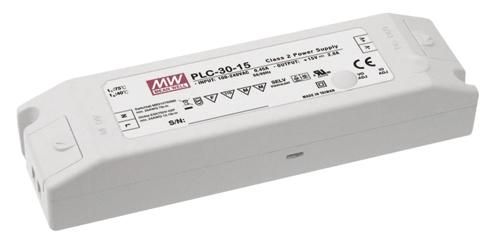 S&H 55032 LED-Trafo 160x46x30mm 90-264VAC/36VDC max.30W PLC-30-36