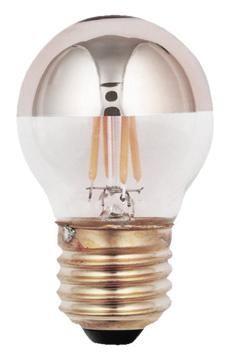 S&H 36683 LED-Tropfenform Filament 45x72mm dimmbar E27 230V 4W/925 250Lm