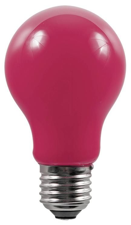 S&H 36735 LED Allgebrauchsform Filament 60x105mm E27 230VAC 1W 20Lm rot
