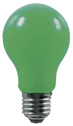 S&H 36737 LED Allgebrauchsform Filament 60x105mm E27 230VAC 1W 20Lm grün
