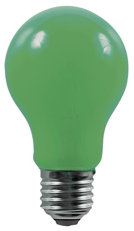 S&H 36737 LED Allgebrauchsform Filament 60x105mm E27 230VAC 1W 20Lm grün