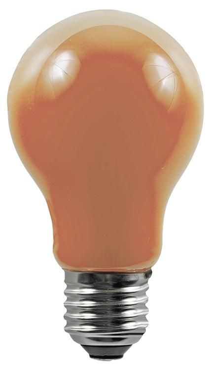 S&H 36741 LED Allgebrauchsform Filament 60x105mm E27 230VAC 1W 40Lm orange