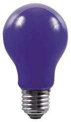 S&H 36743 LED Allgebrauchsform Filament 60x105mm E27 230VAC 1W 5Lm blau