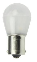 S&H 36751 LED Kugelform 15SMD 25x48mm BA15s 10-30VDC 10-18VAC 1,6W 2900K matt