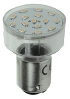 S&H 35181 LED-MR8 15SMD Ø26,5x35,5mm dimmbar BA15s 10-30VDC 10-18VAC 1,5W/927