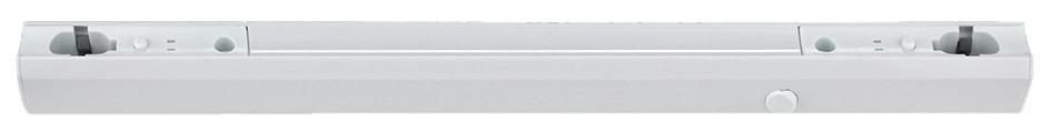 S&H 35052 Fassung f.LED-Linienlampe 500mm S14s weiß IP20 Aufbau