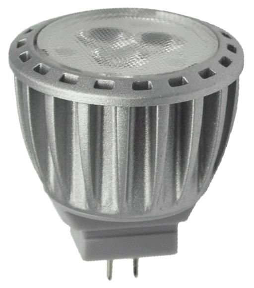 S&H 34745 LED-MR11 3SMD50/50 Ø35x40mm GU4 10-30VDC 3,1W 210Lm 2700K 30°