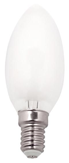 S&H 38888 LED-Kerzenform Filament 35x105mm E14 220-240VAC 2W 220Lm 2700K