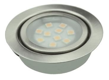 S&H 90057 LED-Downlight Ø71mm EinbauØ62mm 12VAV/DC chrom f.G4 bis 35mm