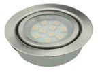 S&H 90057 LED-Downlight Ø71mm EinbauØ62mm 12VAV/DC chrom f.G4 bis 35mm