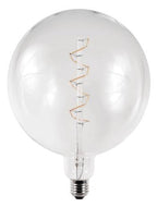 S&H 38305 LED Globe Filament Flex axial 200x262mm E27 6W 470Lm 2500K 360° klar